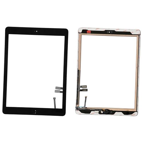 TOUCH SCREEN PER IPAD 6a 2018 NERO (Real Copper) CON TASTO HOME