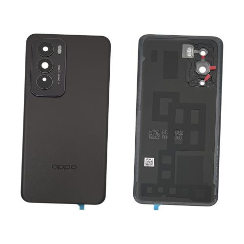 BACK COVER PER OPPO RENO12 5G CPH2625 MARRONE / MATTE BROWN 621033000315 - SERVICE PACK