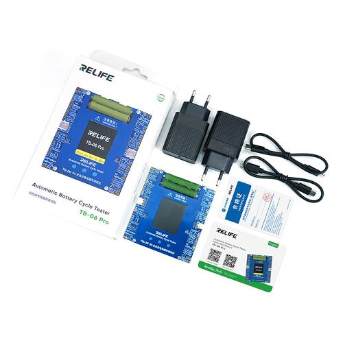 TESTER ATTIVATORE DI BATTERIA RELIFE TB-06 PRO AUTOMATICO A DOPPIO CANALE 