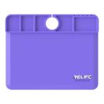 PIANO DA LAVORO RELIFE RL-004M-B11 TAPPETINO IN SILICONE VIOLA PER MICROSCOPIO SERIE B11