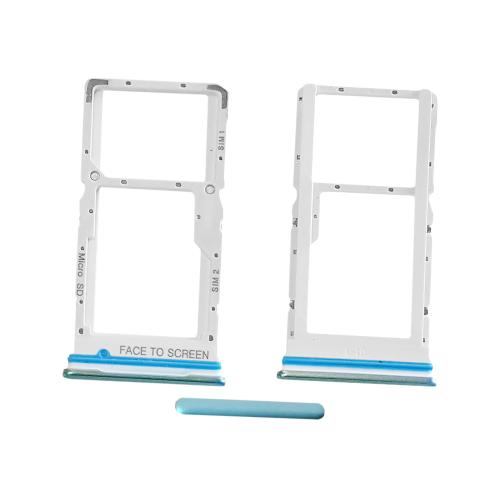 CARRELLO SIM PER XIAOMI MI 10T LITE 5G VERDE (DUAL SIM + MICRO SD)