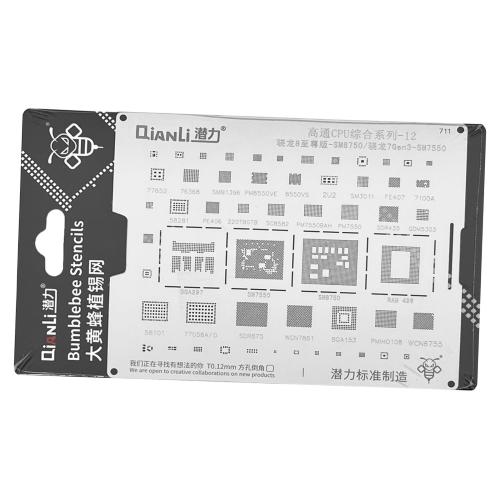STENCIL PER REBALLING IC CHIP QIANLI QS711 PER CPU QUALCOMM