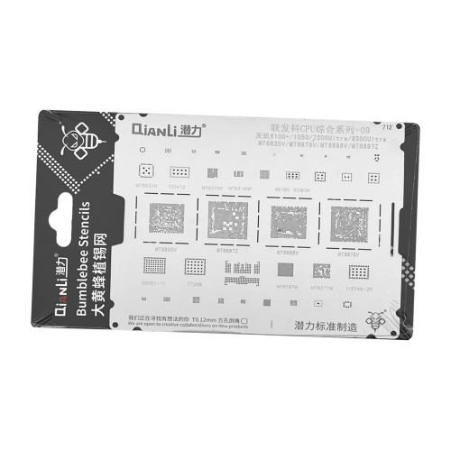 STENCIL PER REBALLING IC CHIP QIANLI QS712 PER CPU MEDIATEK