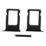 CARRELLO SIM PER IPHONE  7 JET BLACK