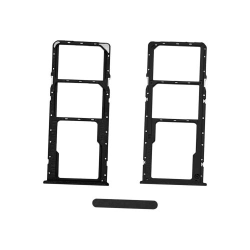 CARRELLO SIM PER REALME C53 4G RMX3760 NERO / MIGHTY BLACK (DUAL SIM + MICRO SD)