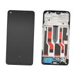 DISPLAY LCD PER OPPO RENO 8 LITE / RENO 6 Z / RENO 7 Z NERO CON FRAME (AMOLED)