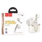 CUFFIE AURICOLARI BLUETOOTH HOCO EQ7 HANDSFREE BIANCO - BLISTER RETAIL