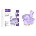 CUFFIE AURICOLARI BLUETOOTH HOCO EW54 HANDSFREE VIOLA - BLISTER RETAIL