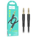 HOCO CAVO AUDIO UPA24 JACK AUX 3.5MM A AUX 3.5MM 1M NERO - BLISTER RETAIL