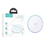 WIRELESS CHARGER HOCO CW6 PRO 15W 1.67A BIANCO - BLISTER RETAIL