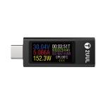TESTER USB TYPE-C VOLTIMETRO AMPEROMETRO 2UUL PW21 CHARGING MATE