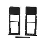 CARRELLO SIM A750F A7 2018 NERO (SIM 1 + MICRO SD)