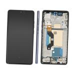 DISPLAY LCD PER MOTOROLA XT2503-4 MOTO EDGE 60 FUSION BLU / PANTONE SLIPSTREAM CON FRAME 5D68C29878 5D68C30314