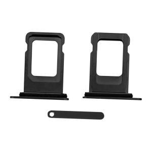 COUVERCLE CACHE BATTERIE COQUE ARRIERE POUR IPHONE XS NOIR W/F COMPATIBLE