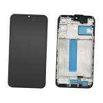DISPLAY LCD PER SAMSUNG A256B A25 5G NERO CON FRAME (OLED) (O/S)
