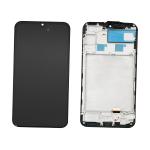 DISPLAY LCD PER SAMSUNG A245F A24 4G NERO CON FRAME (OLED) (O/S)