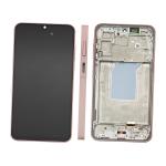 DISPLAY LCD PER SAMSUNG A266B A26 5G ROSA / PEACH PINK CON FRAME GH82-37049D SERVICE PACK