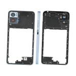 COVER CENTRALE PER MOTOROLA XT2239-7 MOTO E22 BLU / CRYSTAL BLUE