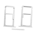 CARRELLO SIM P10 BIANCO/SILVER + MICRO SD