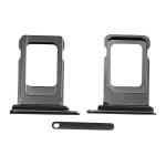 CARRELLO SIM PER IPHONE XS MAX NERO