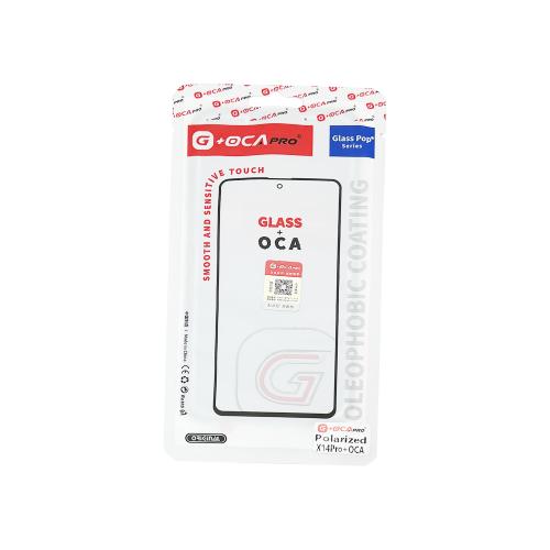 VETRO + OCA PER IPHONE 14 PRO (G+OCA PRO) + PELLICOLA POLARIZZATA