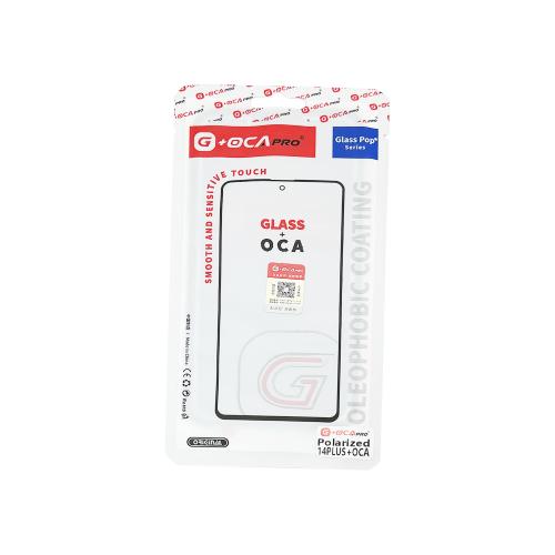 VETRO + OCA PER IPHONE 14 PLUS (G+OCA PRO) + PELLICOLA POLARIZZATA