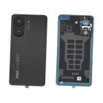 BACK COVER PER XIAOMI POCO X7 PRO 5G NERO CON VETRO CAM 56003000O1000 - SERVICE PACK