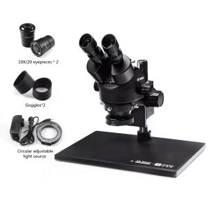 MICROSCOPIO YCS 1S MAX TRINOCULARE 7X-45X - NERO