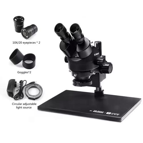 MICROSCOPIO YCS 1S MAX TRINOCULARE 7X-45X - NERO