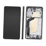 DISPLAY LCD PER SAMSUNG S937B S25 EDGE 5G NERO / TITANIUM JETBLACK CON FRAME GH82-37224C