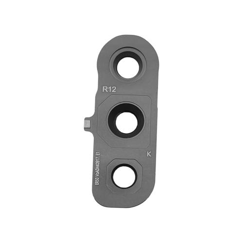 VETRO CAM POSTERIORE S721B S24 FE CON FRAME NERO 
