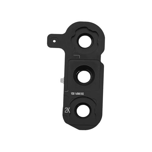 VETRO CAM POSTERIORE S721B S24 FE CON FRAME GRIGIO / SILVER