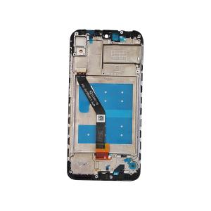 BILDSCHIRM LCD FUR HUAWEI Y6 2019 / Y6S / HONOR 8A SCHWARZ MIT RAHMEN