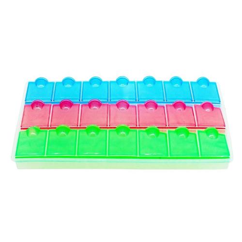 VALIGETTA VASCHETTA PORTAMINUTERIE 21 SCOMPARTIMENTI SUNSHINE SS-002