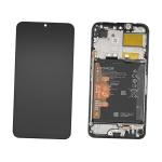 DISPLAY LCD PER HONOR X5 NERO CON FRAME + BATTERIA 0235AENL - SERVICE PACK