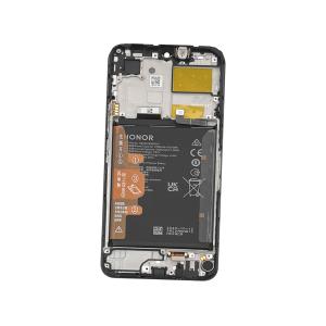 PANTALLA LCD PARA HONOR X5 NEGRO CON MARCO + BATERIA 0235AENL - SERVICE PACK