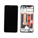 PANTALLA LCD PARA OPPO A38 CPH2579 / A18 CPH2591 NEGRO CON MARCO (IPS)