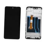 PANTALLA LCD PARA REALME C55 RMX3710 NEGRO CON MARCO (IPS)