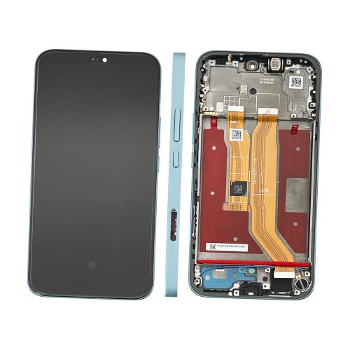 PANTALLA LCD PARA HONOR 400 LITE VERDE / MARRS GREEN CON MARCO 0235ANTH - SERVICE PACK