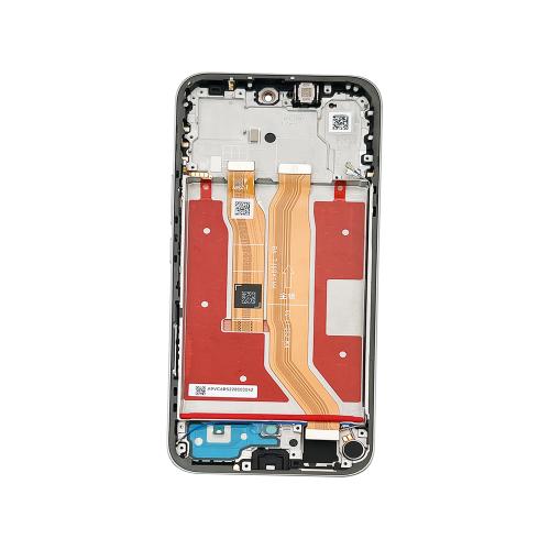 DISPLAY LCD FOR HONOR 400 LITE GREY / VELVET GREY WITH FRAME 0235ANTG - SERVICE PACK