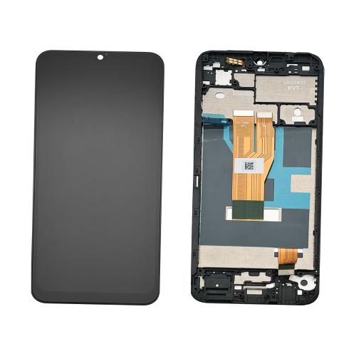 DISPLAY LCD PER REALME C33 2022 RMX3624 NERO CON FRAME