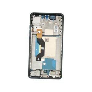 DISPLAY LCD PER MOTOROLA XT2503-4 MOTO EDGE 60 FUSION VERDE / AMAZONITE CON FRAME 5D68C29879
