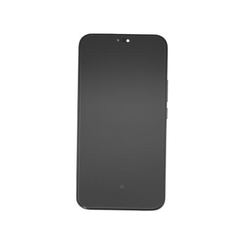 DISPLAY LCD FOR HONOR 400 LITE BLACK / VELVET BLACK WITH FRAME + BATT 0235ANSY - SERVICE PACK