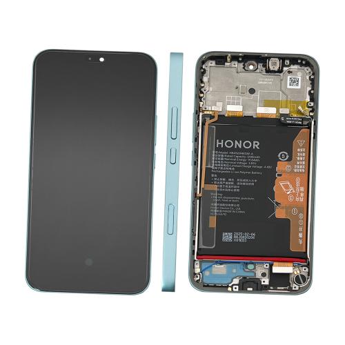 PANTALLA LCD PARA HONOR 400 LITE VERDE / MARRS GREEN CON MARCO + BATT 0235ANTB - SERVICE PACK