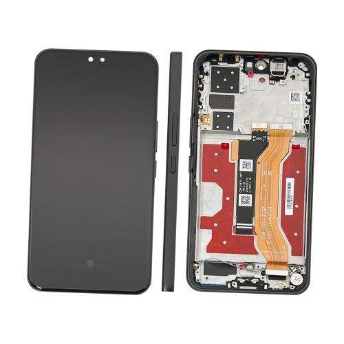 PANTALLA LCD PARA HONOR 400 PRO DNP-NX9 NEGRO / MIDNIGHT BLACK CON MARCO 0235APFA - SERVICE PACK