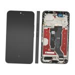 DISPLAY LCD PER HONOR 400 DNY-NX9 NERO / MIDNIGHT BLACK CON FRAME 0235APNR - SERVICE PACK