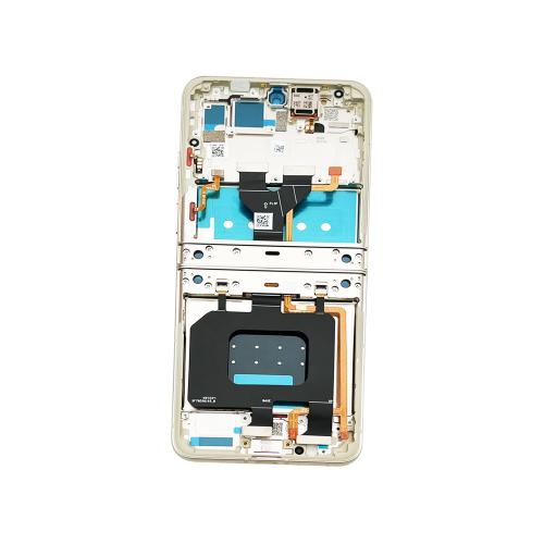 DISPLAY LCD PER MOTOROLA XT2453 MOTO RAZR 50 BEIGE / BEACH SAND CON FRAME 5D68C24807