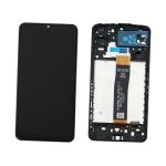 DISPLAY LCD PER SAMSUNG A136B A13 5G NERO CON FRAME (VER. SM-A136U REV2.0 BOE B8)