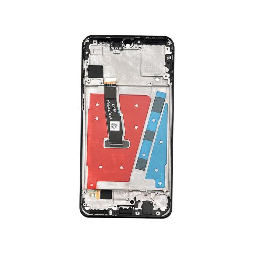 BILDSCHIRM LCD FUR HUAWEI P30 LITE SCHWARZ MIT RAHMEN 24MP