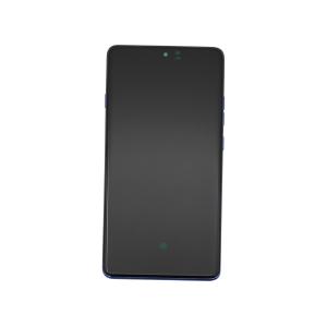 DISPLAY LCD PER MOTOROLA XT2507-1 MOTO EDGE 60 PRO BLU / PANTONE DAZZLING BLUE CON FRAME 5D68C30046